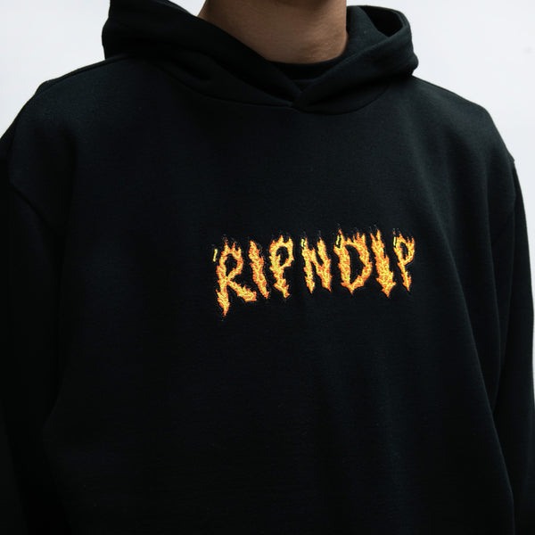 Ripndip Burn Hoodie (Black)