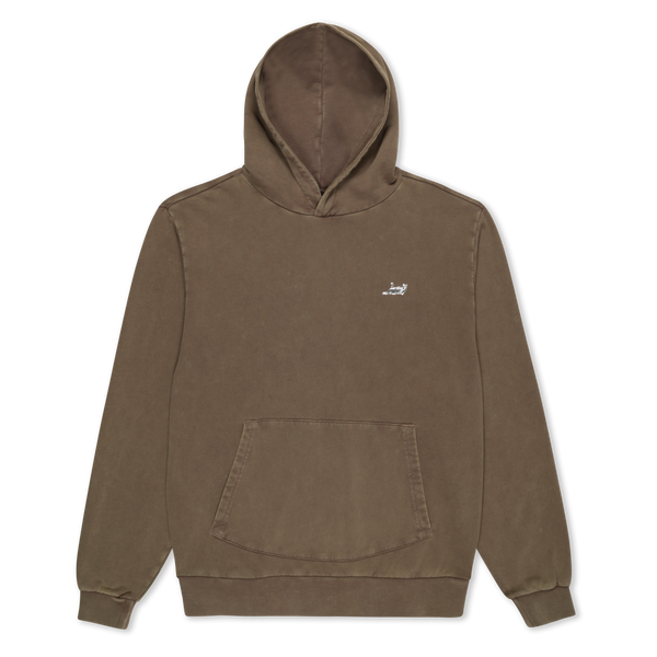 ripndip Castanza Hoodie (Brown Vintage Wash)