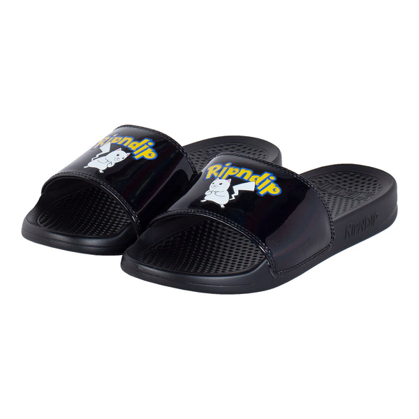 ripndip Catch Em All Slides (Black)