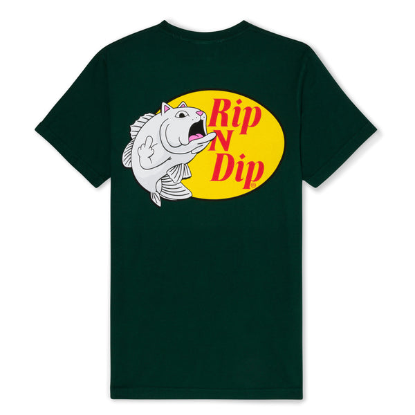 ripndip Catfish Tee (Hunter Green)