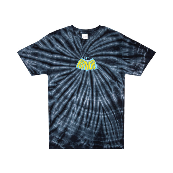 ripndip Catman Tee (Black Spiral Tie Dye)