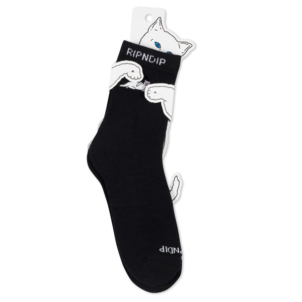 Ripndip Catstanza Mid Socks (Black)