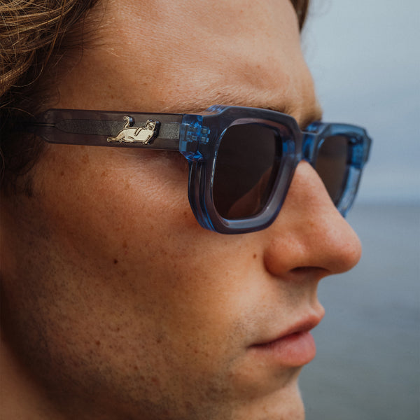 Ripndip Catstanza Sunglasses (Blue)