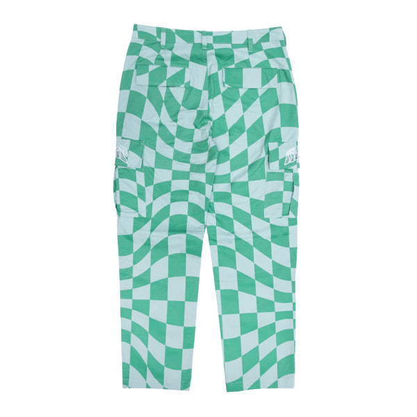 ripndip Checked Cargo Pants (Olive/Pine)