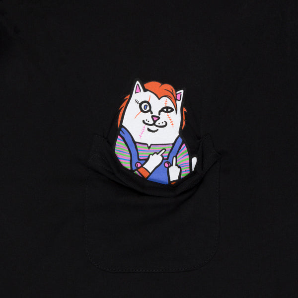 Ripndip Childs Play Lord Nermal Pocket Tee (Black)