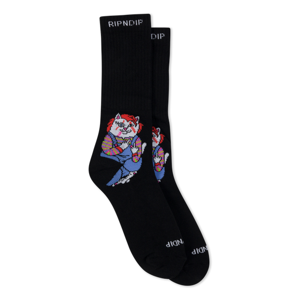 ripndip Childs Play Nerm Socks (Black)