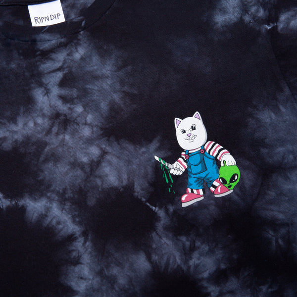 Ripndip Childs Play Tee (Black Lightning Wash)