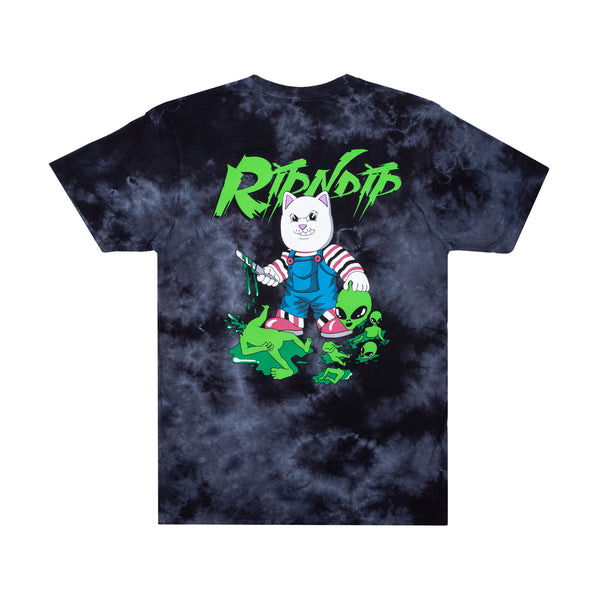 ripndip Childs Play Tee (Black Lightning Wash)