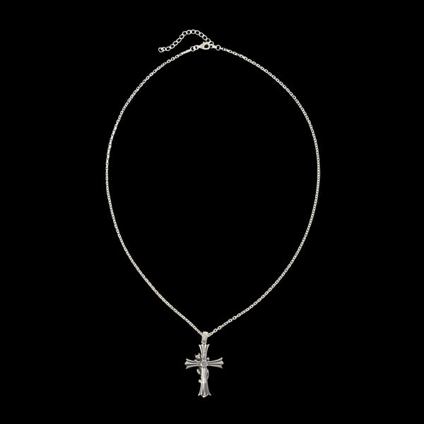 Ripndip Chrome Kitty Necklace (Silver)