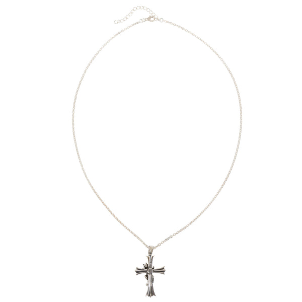 Ripndip Chrome Kitty Necklace (Silver)