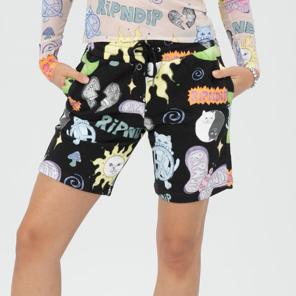 Ripndip Circo Loco Sweatshorts (Black)
