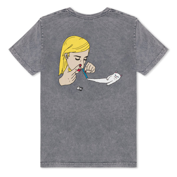 ripndip Coco Nermal Tee (Grey Mineral Wash)