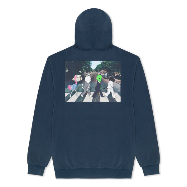Ripndip Crosswalk Hoodie (Navy Vintage Wash)