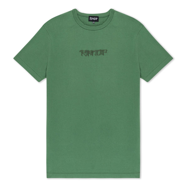 Ripndip Crouching Nerm Knit Tee (Forest)