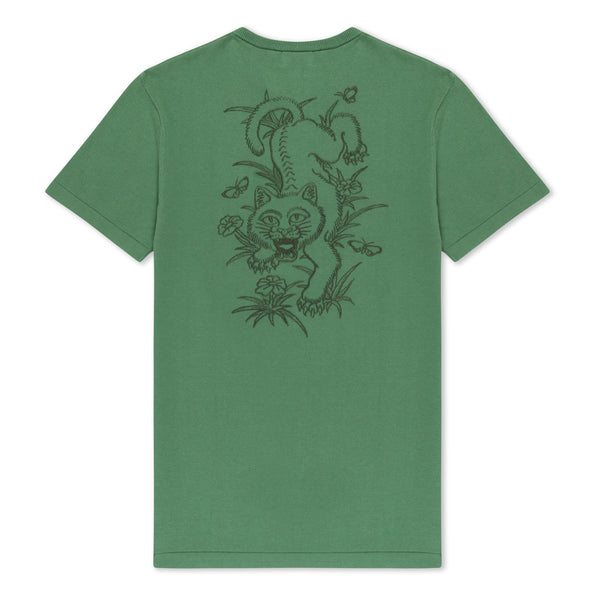 Ripndip Crouching Nerm Knit Tee (Forest)