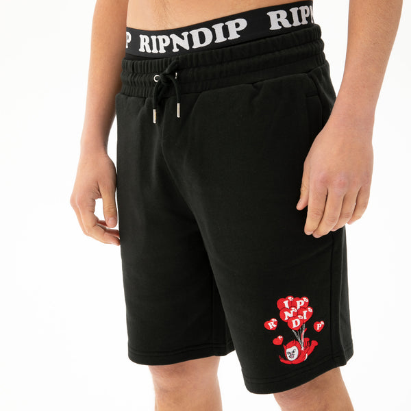 Ripndip Cupids Nightmare Sweatshorts (Black)