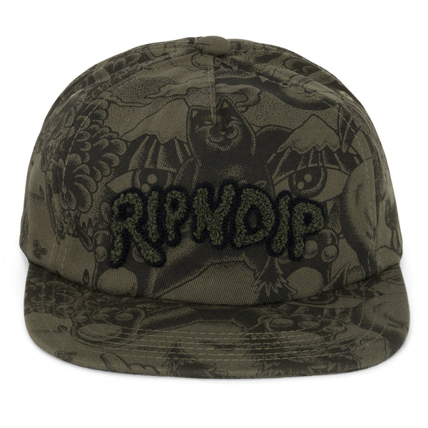 Ripndip Dark Twisted Fantasy 5 Panel (Olive/Black)