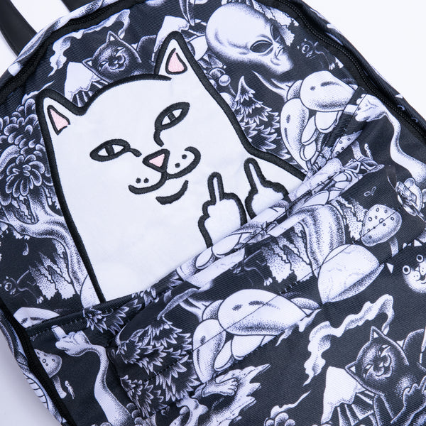 Ripndip Dark Twisted Fantasy Backpack (Black/White)