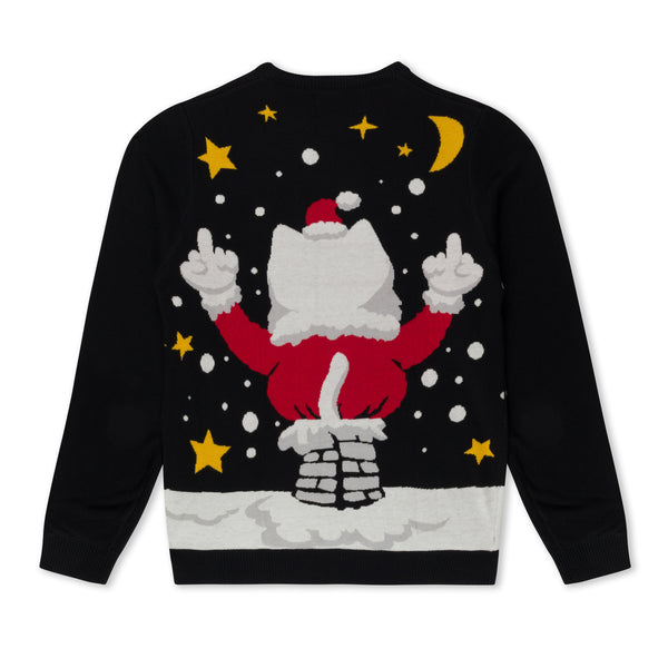 Ripndip Deck The Halls Knit Sweater (Black)