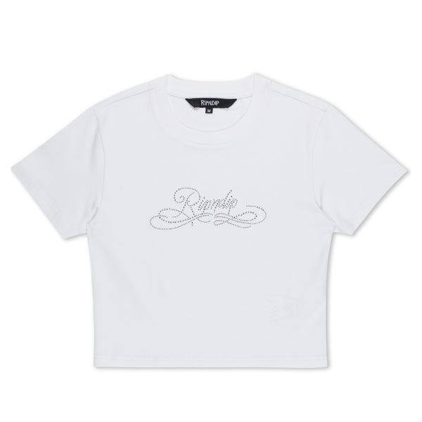 ripndip Delresto Cropped Tee (White)