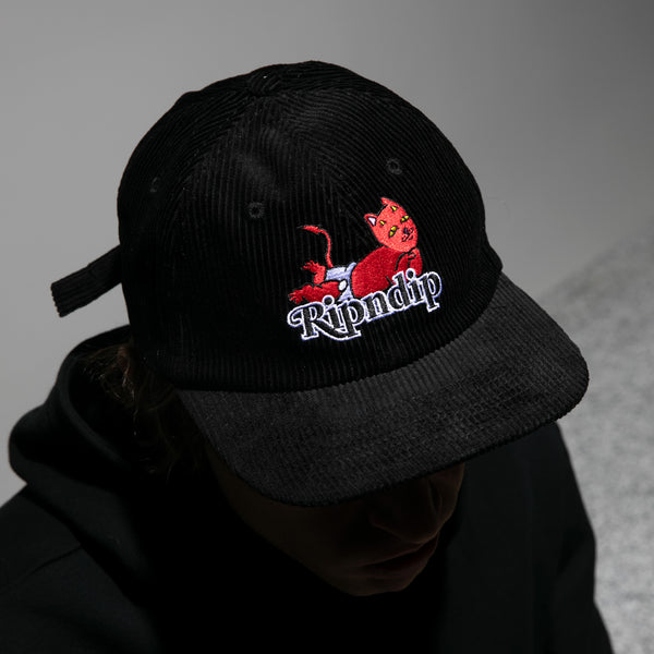 Ripndip Devil Babies 6 Panel (Black)