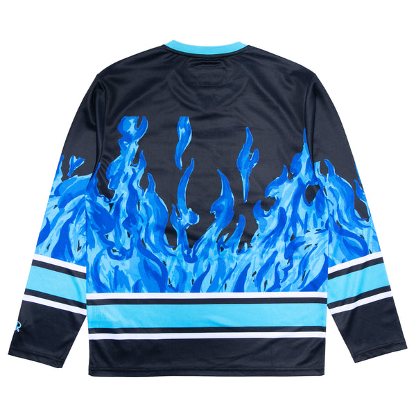 Ripndip Devil Babies Hockey Jersey (Black / Blue)