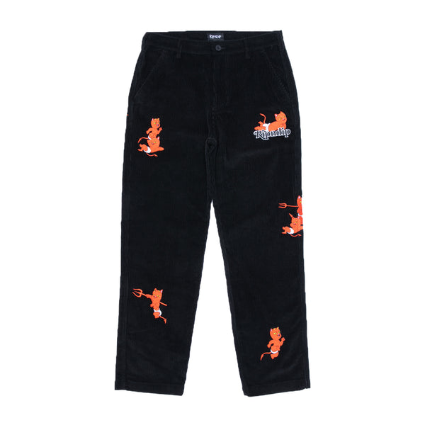 Ripndip Devil Baby Corduroy Pants (Black)