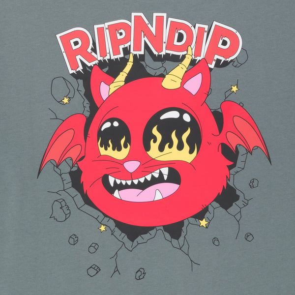 Ripndip Devil Monster Tee (Charcoal)