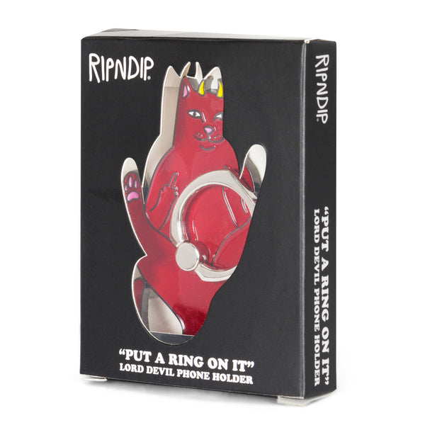Ripndip Devil Nerm IPhone Ring (Red)