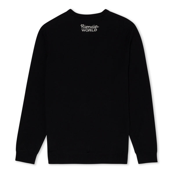 Ripndip Devilman Nerm Knit Sweater (Black)