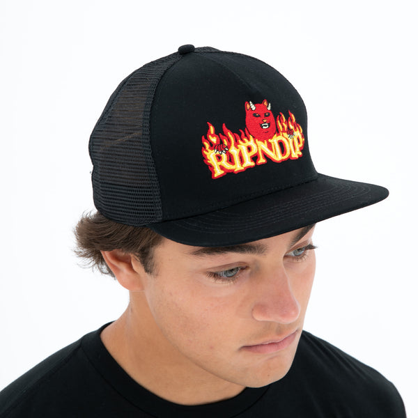 Ripndip Devils Work Trucker Hat (Black)