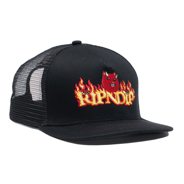 ripndip Devils Work Trucker Hat (Black)