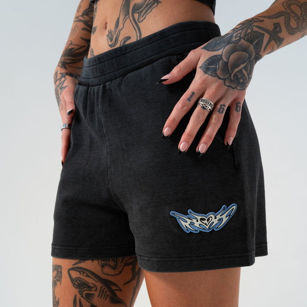Ripndip DND Sweatshorts (Black Vintage)