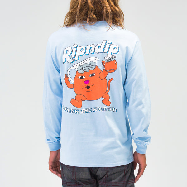 Ripndip Drink Me Long Sleeve (Light Blue)