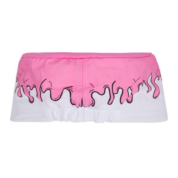 Ripndip Drizzle Painters Hat (Pink / White)