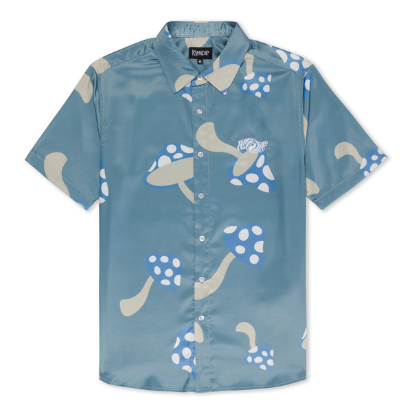 ripndip Euphoria Button Up (Light Slate)