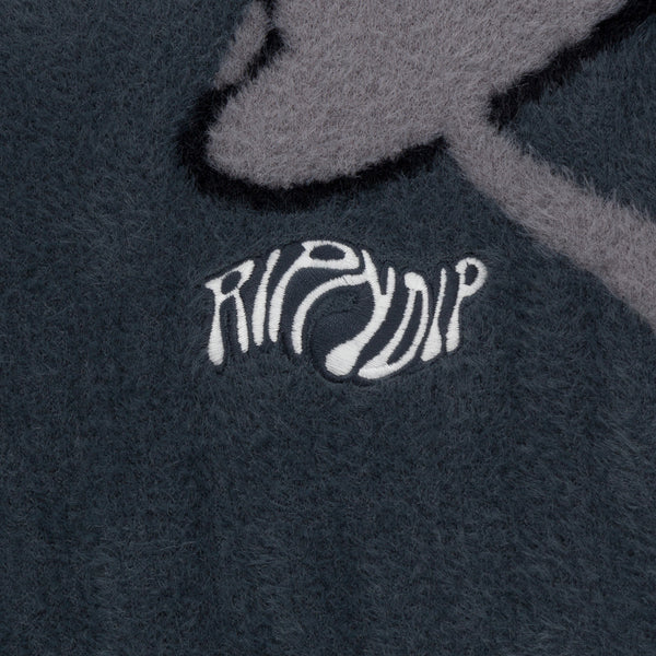 Ripndip Euphoria Faux Mohair Hoodie (Grey)