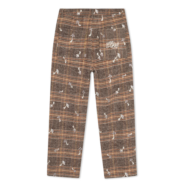 Ripndip Euphoria Pants (Brown Plaid)