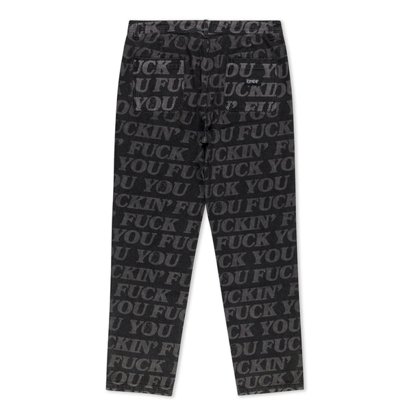Ripndip F.U.F.F. Washed Denim Pants (Black)