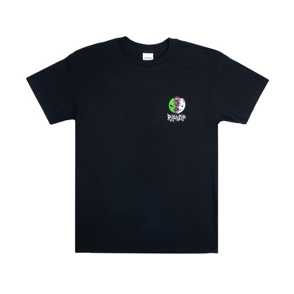 Ripndip Face Split Tee (Black)