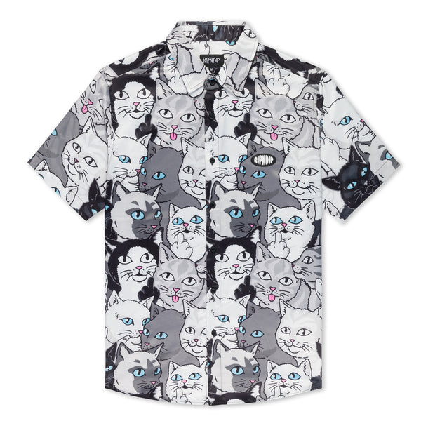 ripndip Family Tree Button Up (Black)