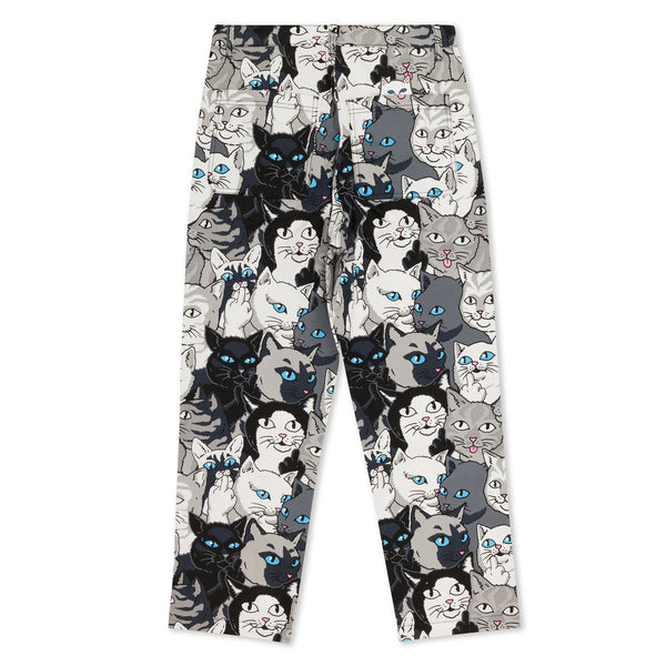 Ripndip Family Tree Wide Leg Pants (Black)