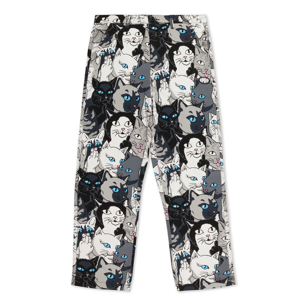ripndip Family Tree Wide Leg Pants (Black)