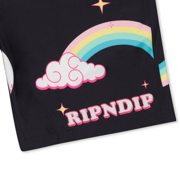 Ripndip Fantasy Nerm Swim Shorts (Black)