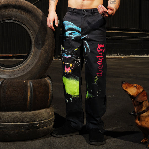 Ripndip Fein Double Knee Pants (Black)