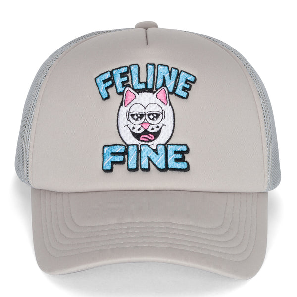 Ripndip Feline Fine Trucker Hat (Cream)