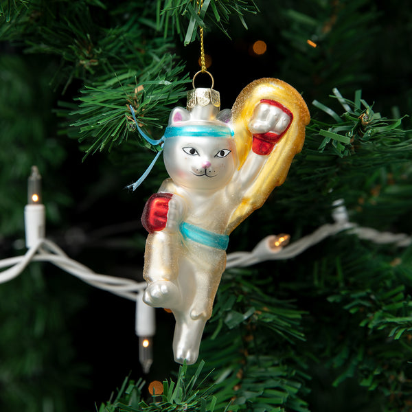 Ripndip Final K.O Glitter Glass Ornament