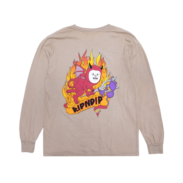 Ripndip Fireworld Long Sleeve (Almond)
