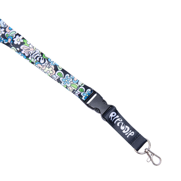 Ripndip Flower Child Lanyard