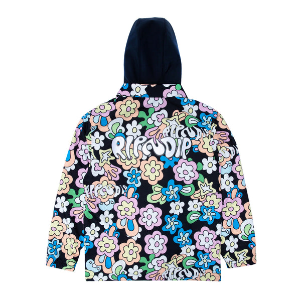 Ripndip Flower Child Snowboard Jacket (Multi)